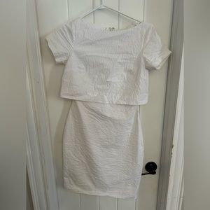 Women’s Banana Republic White Dress Sz 0